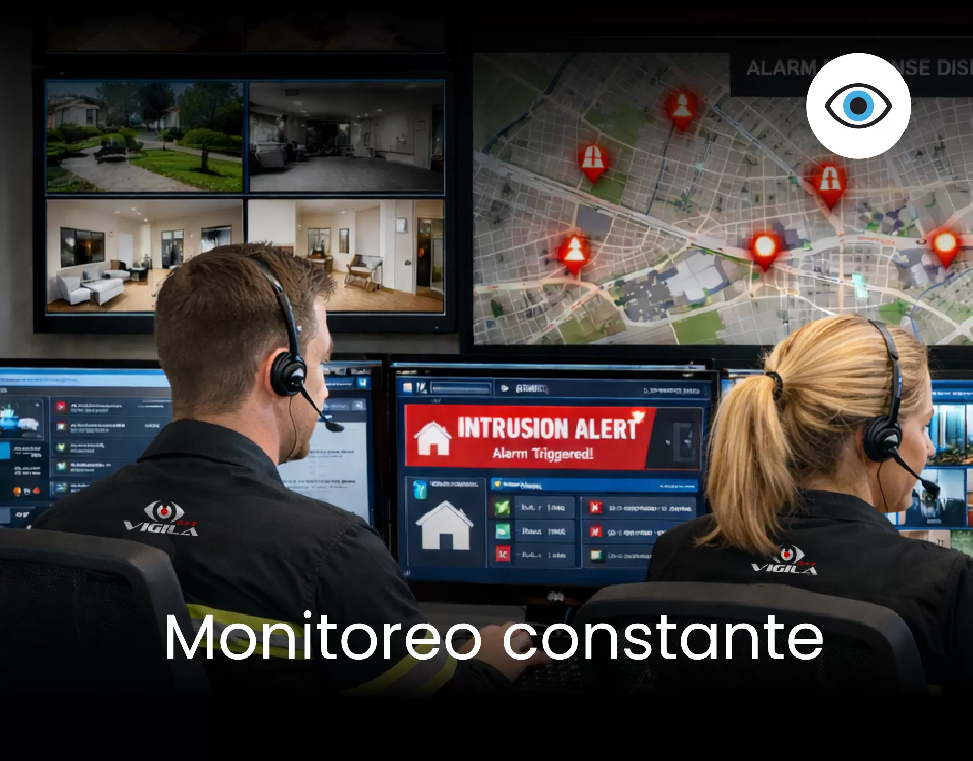 Monitoreo alarma de seguridad para casas