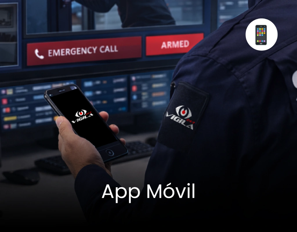 Aplicación móvil de monitoreo 247 de intrusión | Vigila247 El Salvador