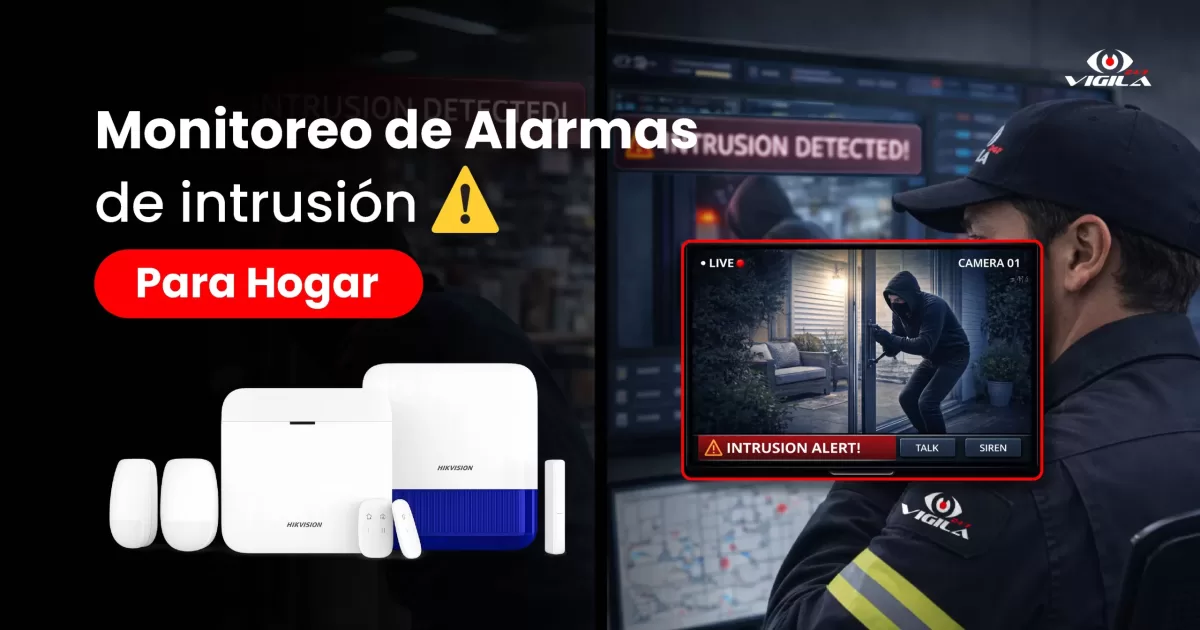 Monitoreo de alarma de intrusion hogar