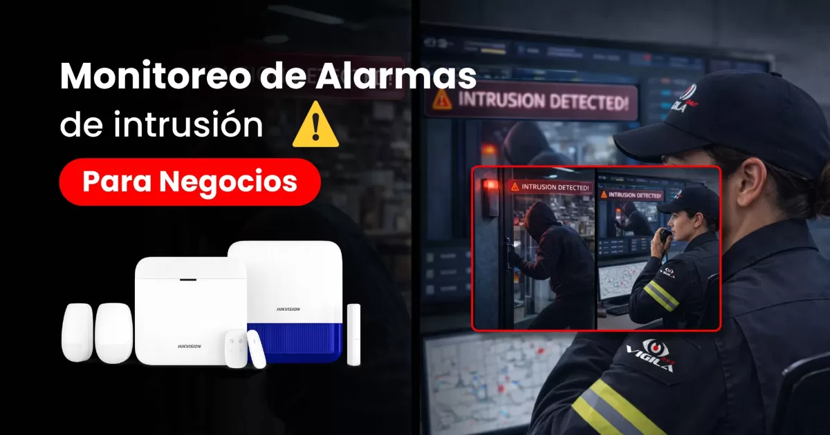 Monitoreo de alarma de seguridad para negocio